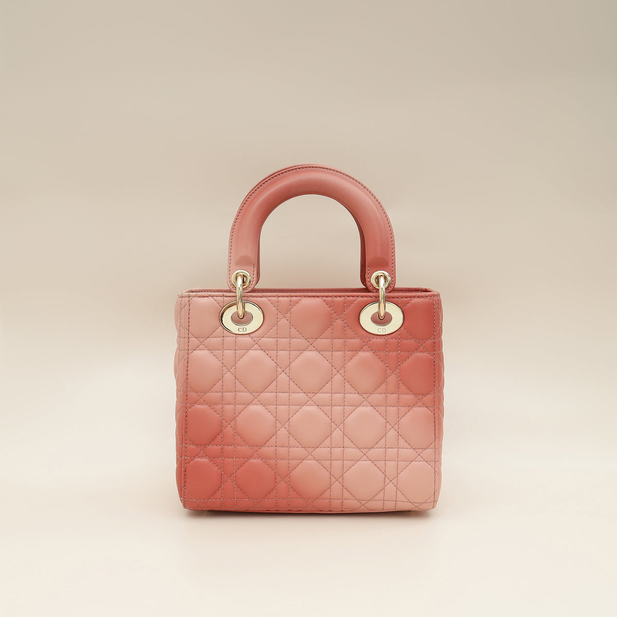 Christian Dior Flamingo Gradient Lady Dior My Abcdior Small Bag Rovelle Bags