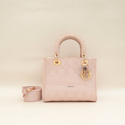 Dior D-Lite Cannage Tote Bag Cannage Rovelle Bags