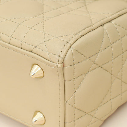 Christian Dior Desert Taupe Lady Dior My Abcdior Small Bag Rovelle Bags