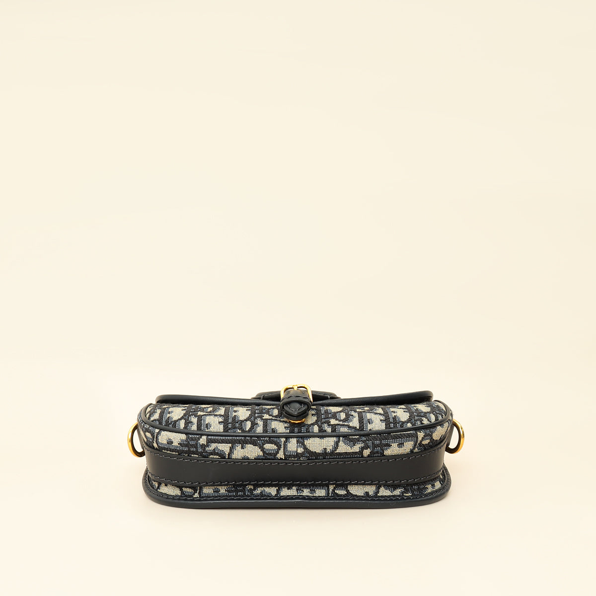Christian Dior Navy Blue Oblique Bobby East-West Bag Rovelle Bags