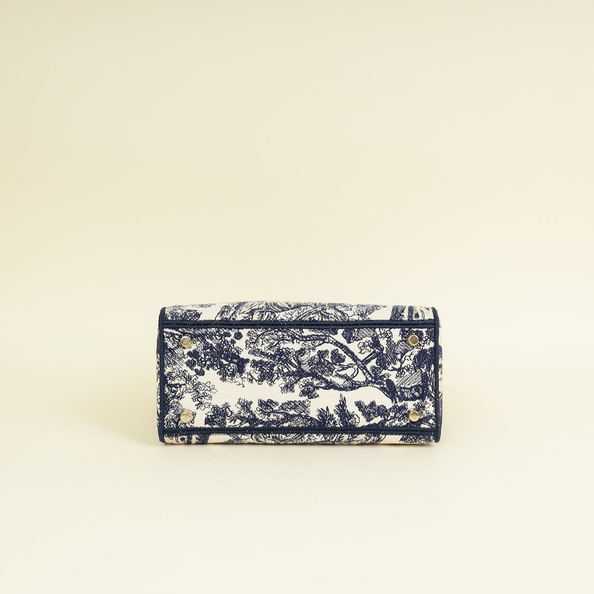 Christian Dior Bicolor Toile De Jouy Lady D-Lite Medium Bag Rovelle Bags