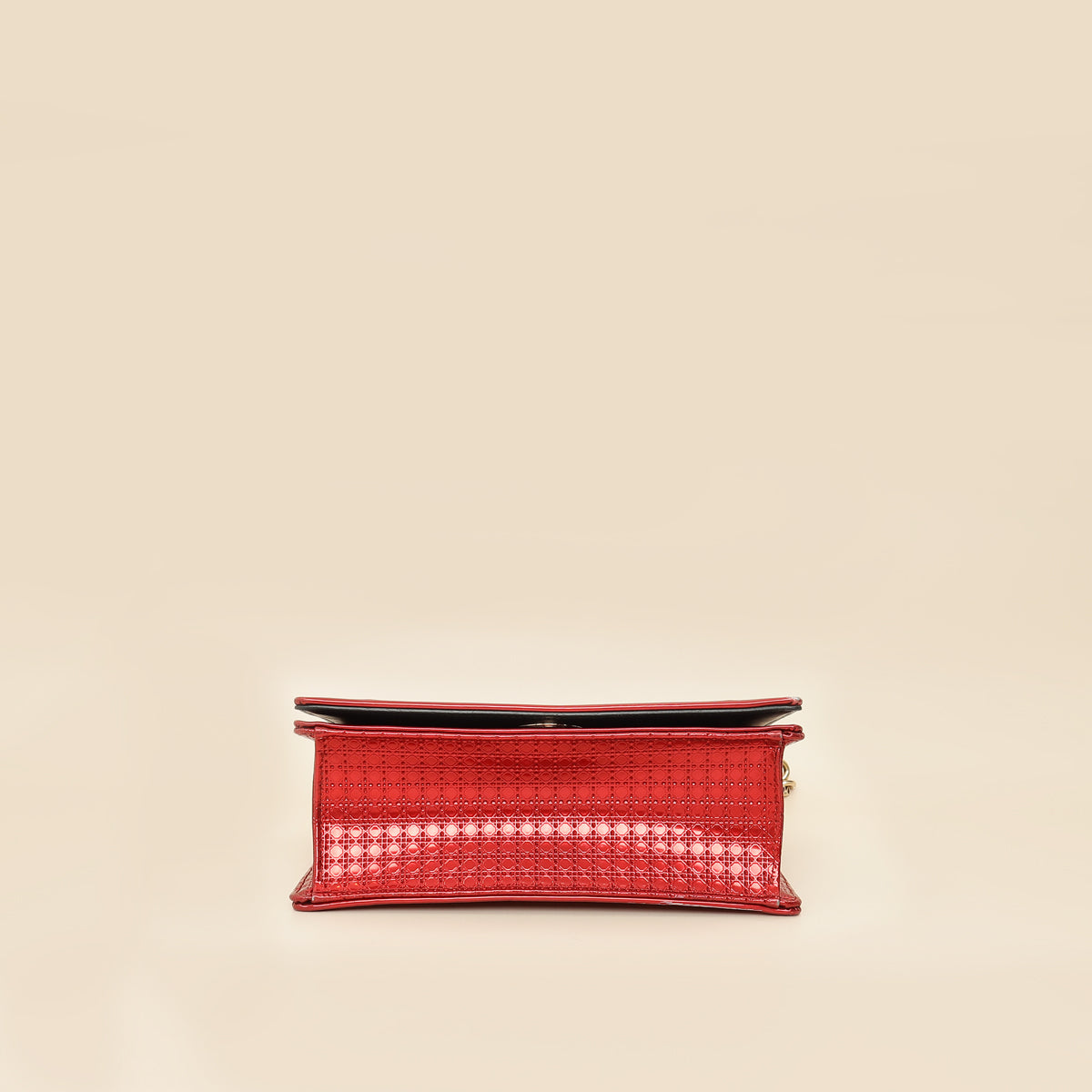 Christian Dior Red Micro Cannage Diorama Small Shoulder Bag Rovelle Bags
