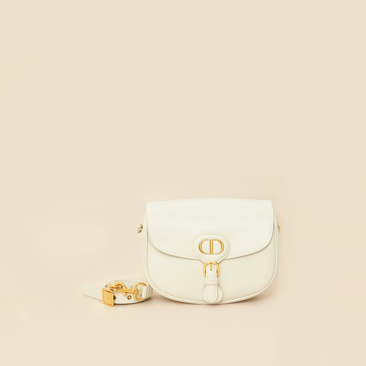 Christian Dior White Bobby Medium Shoulder Bag Rovelle Bags