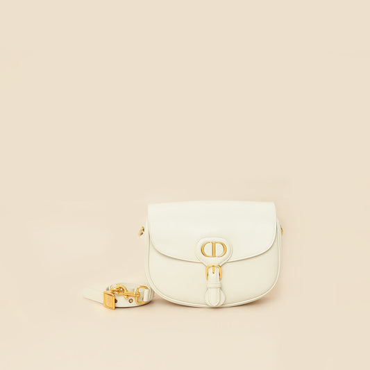 Christian Dior White Bobby Medium Shoulder Bag Rovelle Bags