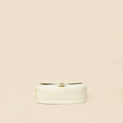Christian Dior White Bobby Medium Shoulder Bag Rovelle Bags