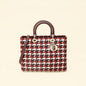 Christian Dior Multicolor Woven Lady Dior Large Bag Rovelle Bags
