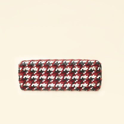 Christian Dior Multicolor Woven Lady Dior Large Bag Rovelle Bags