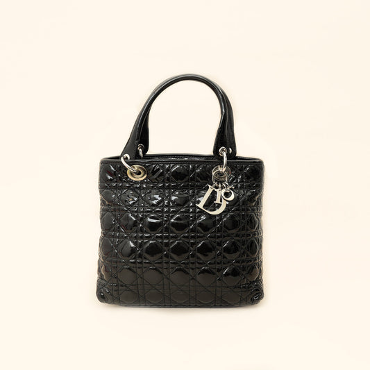 Christian Dior Black Cannage Soft Tote Bag Rovelle Bags