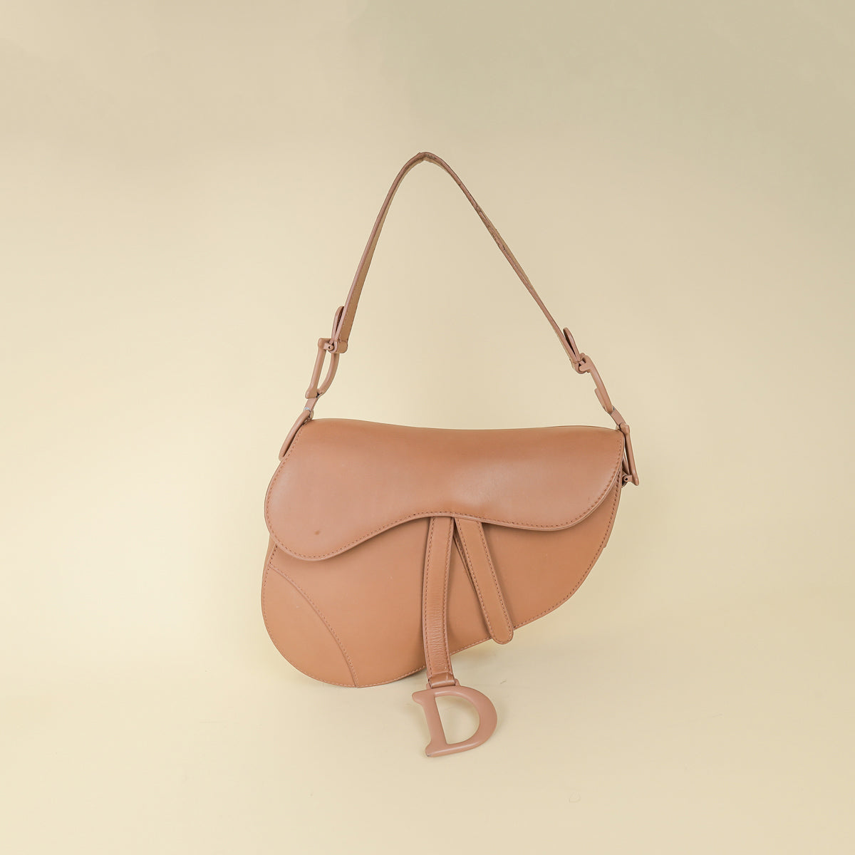 Christian Dior Rose Des Vents Ultramatte Saddle Medium Bag Rovelle Bags