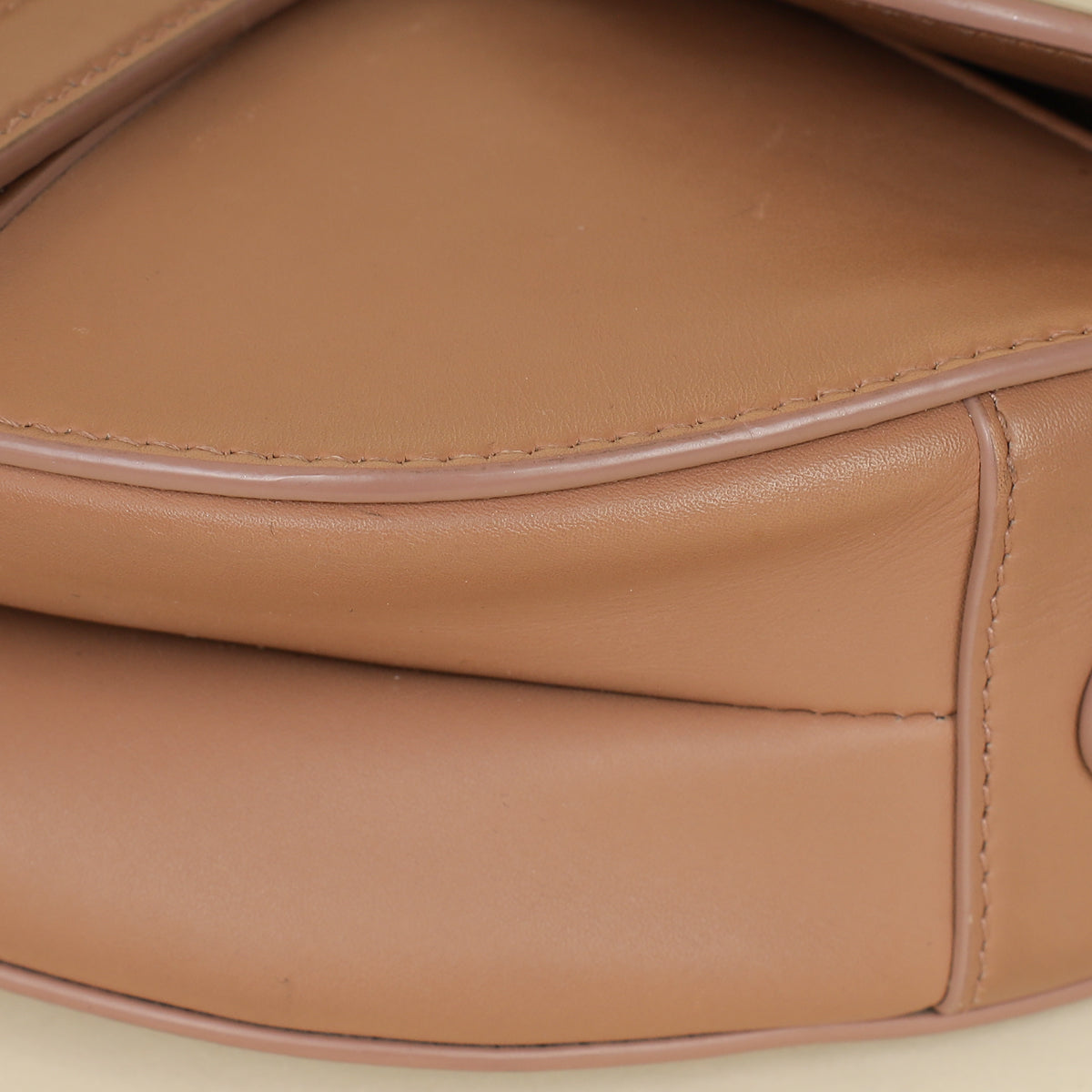 Christian Dior Rose Des Vents Ultramatte Saddle Medium Bag Rovelle Bags