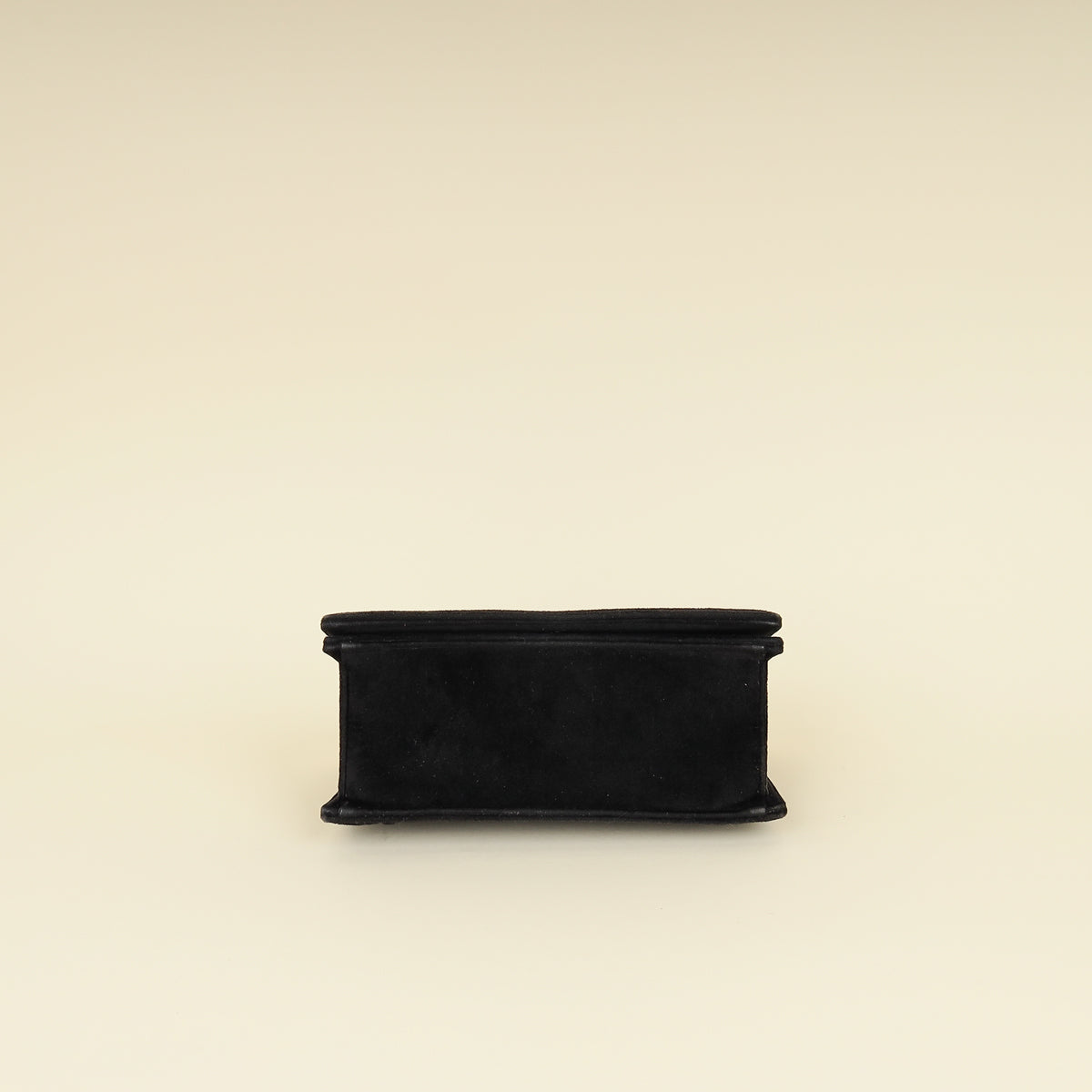 Christian Dior Black Diorama Velvet Small Crystal Lock Shoulder Bag Rovelle Bags