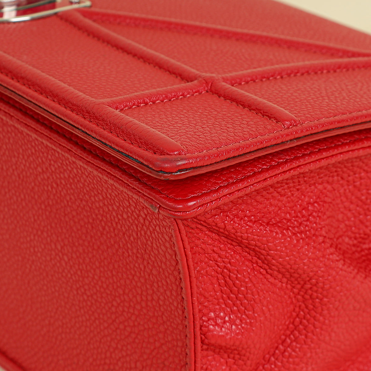 Christian Dior Red Diorama Medium Flap Bag Rovelle Bags