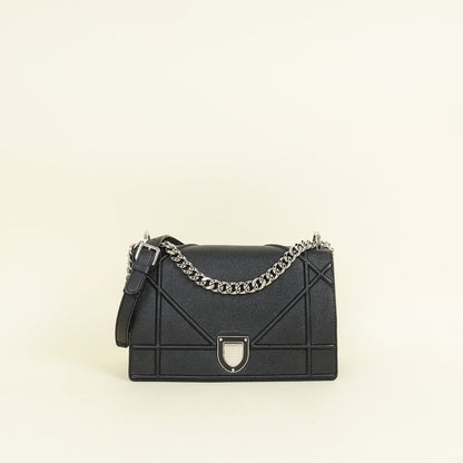 Christian Dior Black Diorama Medium Shoulder Bag Rovelle Bags