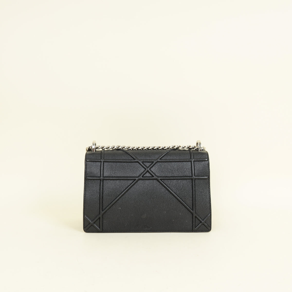Christian Dior Black Diorama Medium Shoulder Bag Rovelle Bags