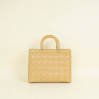 Dior Lady Dior Leather Handbag Style 110 Rovelle Bags