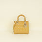 Christian Dior Yellow Lady Dior Medium Bag Rovelle Bags
