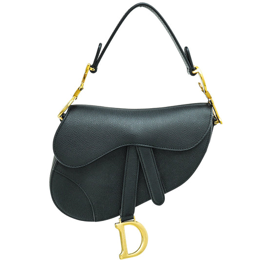 Christian Dior Black Saddle Mini Bag Rovelle Bags