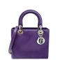 Christian Dior Violet Python Lady Dior Bag Rovelle Bags
