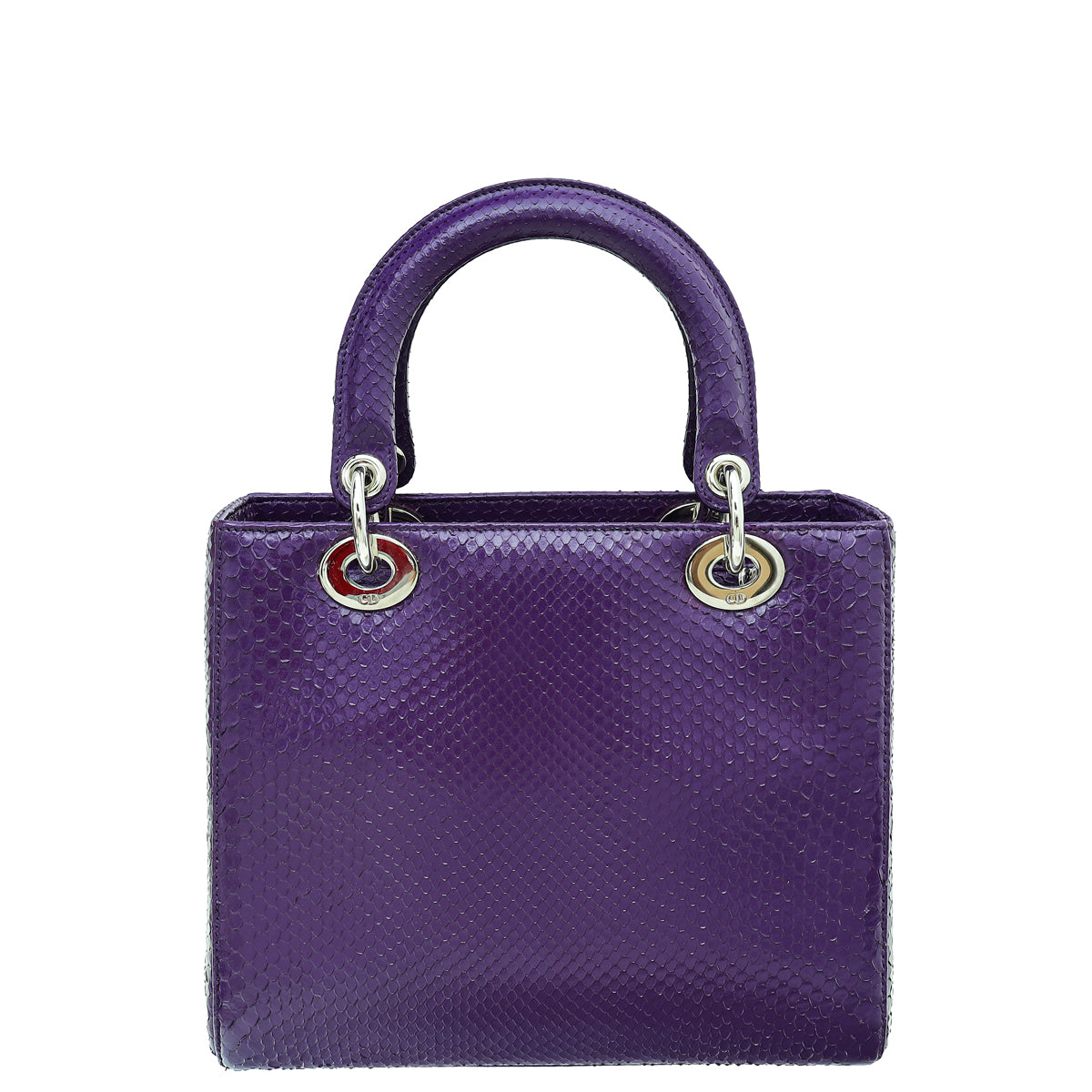 Christian Dior Violet Python Lady Dior Bag Rovelle Bags