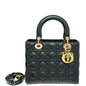 Dior Lady Dior Leather Handbag Style 24 Rovelle Bags