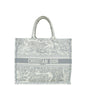 Christian Dior Bicolor Toile De Jouy Book Tote Large Bag Rovelle Bags