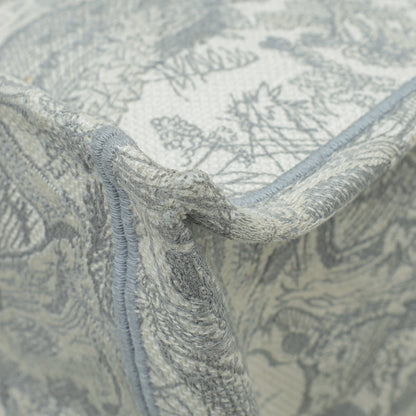 Christian Dior Bicolor Toile De Jouy Book Tote Large Bag Rovelle Bags