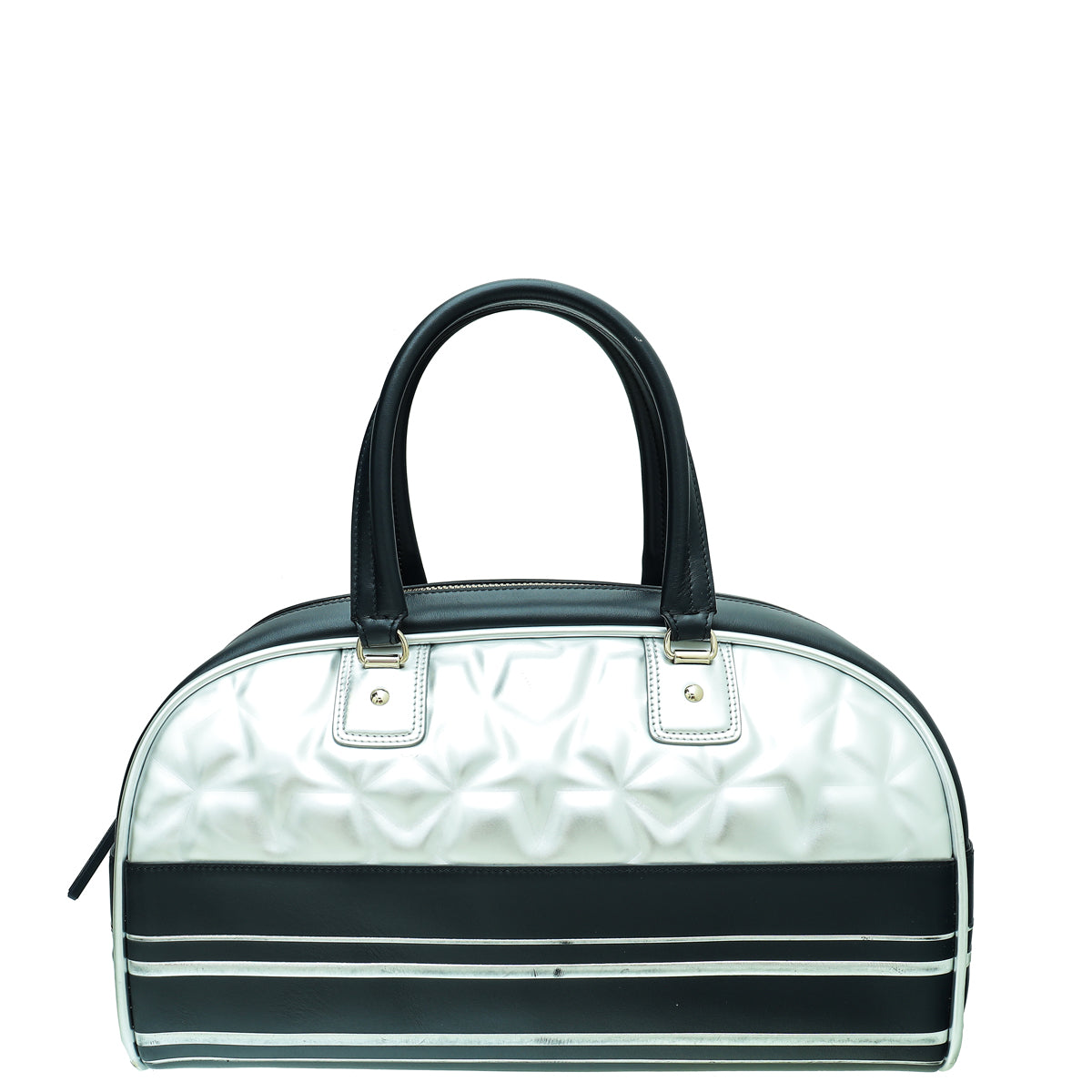 Christian Dior Bicolor Vibe Bowling Tote Medium Bag Rovelle Bags