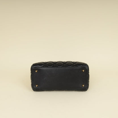 Dior Lady Dior Leather Handbag Style 82 Rovelle Bags
