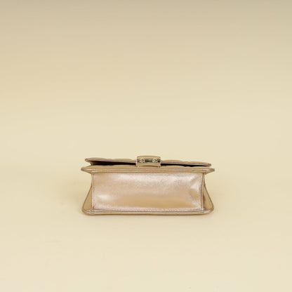 Christian Dior Metallic Bronze Miss Dior Promenade Pouch Rovelle Bags