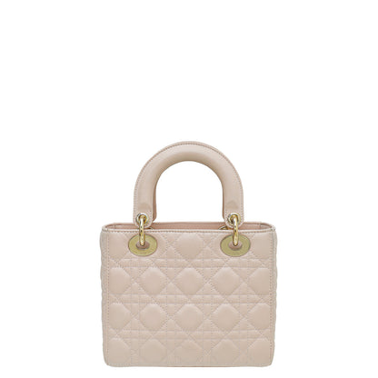 Christian Dior Light Pink Lucky Badges My Lady Dior Small Bag Rovelle Bags