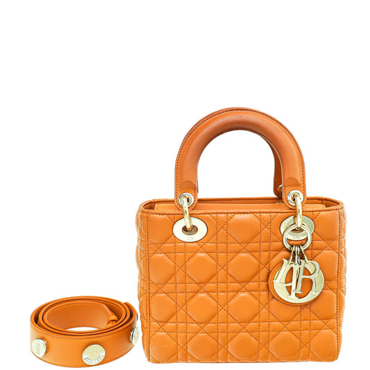 Christian Dior Caramel Lady Dior My Abcdior Small Bag Rovelle Bags