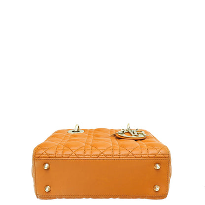 Christian Dior Caramel Lady Dior My Abcdior Small Bag Rovelle Bags