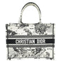 Christian Dior Bicolor Zodiac Embroidery Book Tote Medium Bag Rovelle Bags