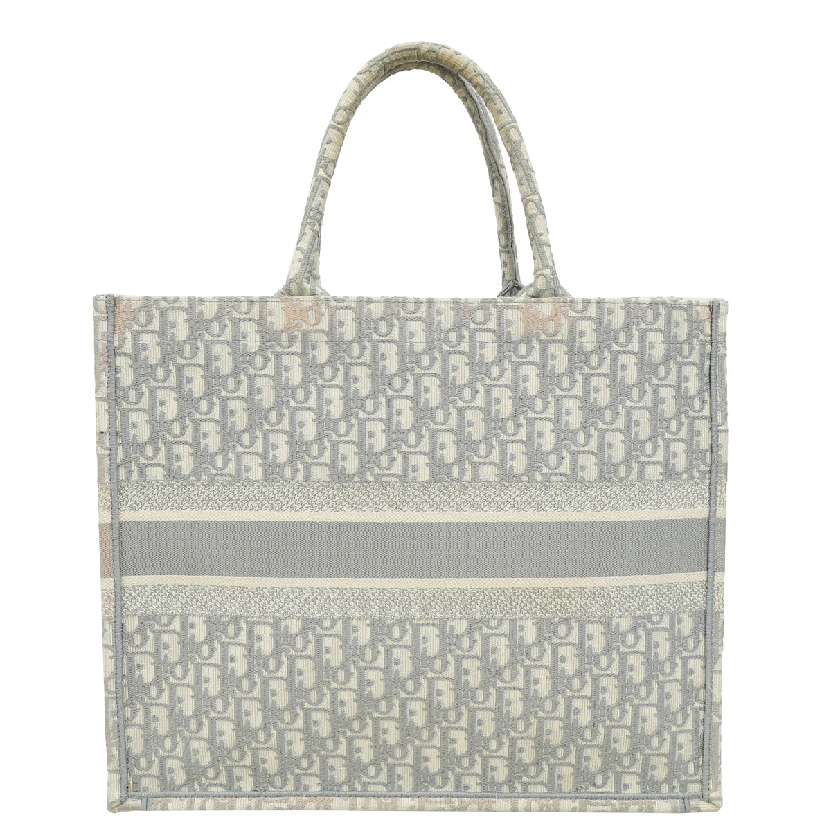 Dior Book Tote Oblique Grey Tote Bag Rovelle Bags