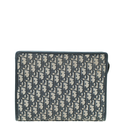 Christian Dior Navy Blue Oblique 30 Montaigne Dea Pouch Rovelle Bags