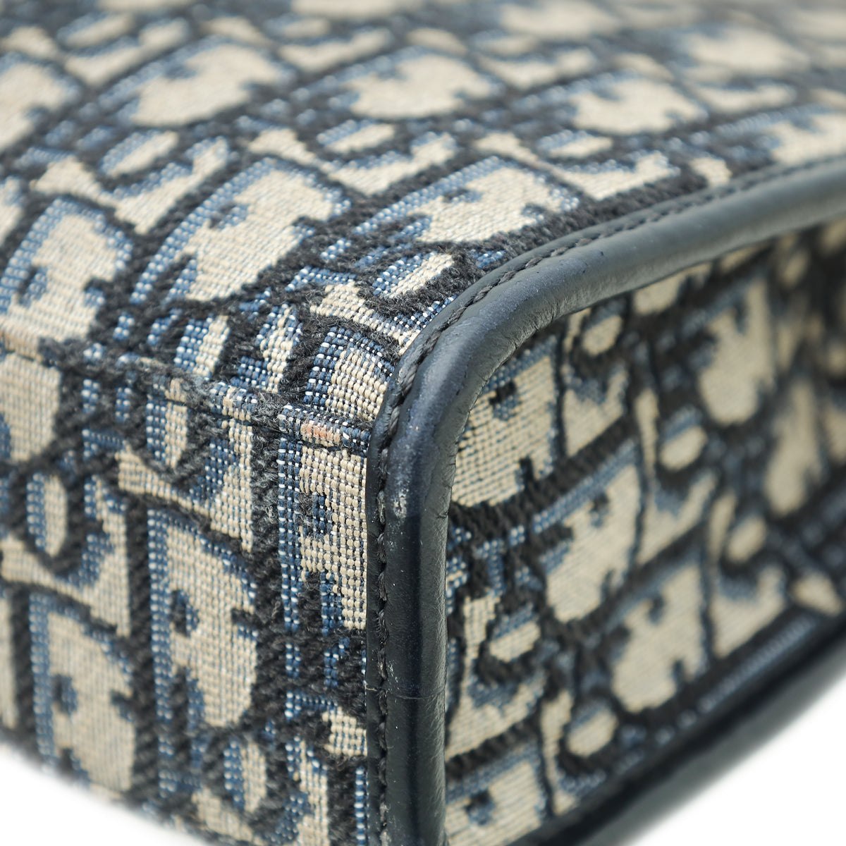 Christian Dior Navy Blue Oblique 30 Montaigne Dea Pouch Rovelle Bags