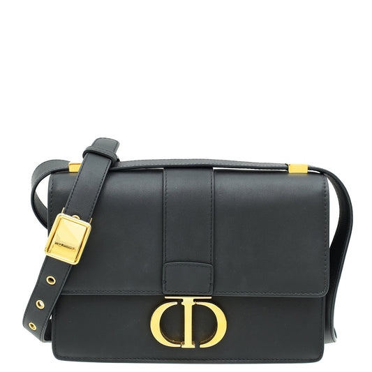 Christian Dior Black 30 Montaigne Small Shoulder Bag Rovelle Bags