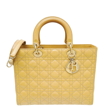 Dior Lady Dior Leather Handbag Style 22 Rovelle Bags