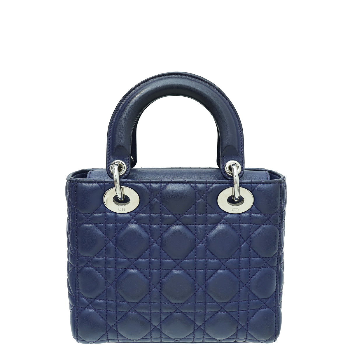 Christian Dior Navy Blue Lady Dior My Abcdior Small Bag Rovelle Bags