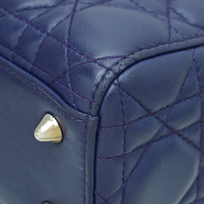 Christian Dior Navy Blue Lady Dior My Abcdior Small Bag Rovelle Bags