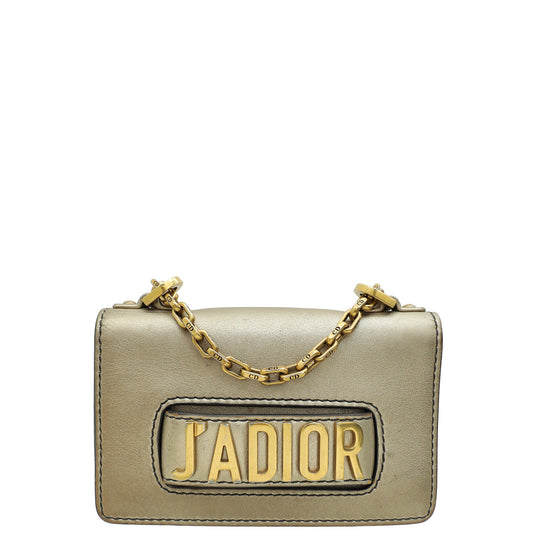 Christian Dior Bronze J'Adior Mini Chain Bag Rovelle Bags