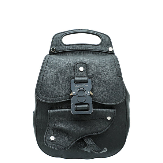 Christian Dior Black Gallop Mini Backpack Bag Rovelle Bags