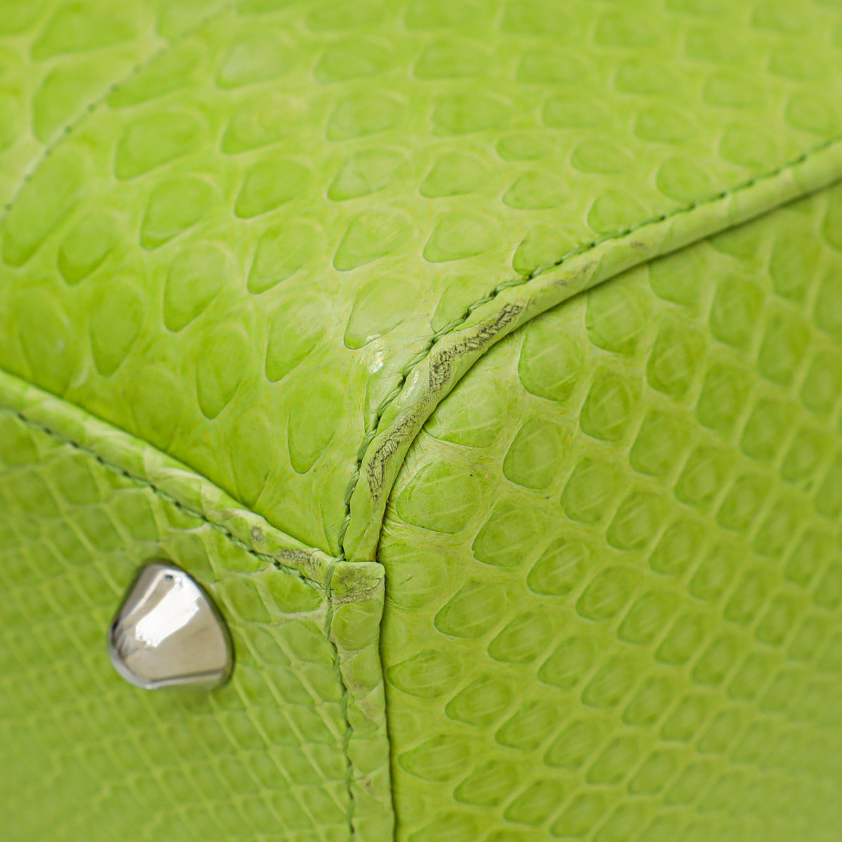 Christian Dior Kiwi Python Lady Dior Large Bag Rovelle Bags