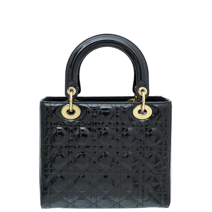 Dior Lady Dior Leather Handbag Style 17 Rovelle Bags