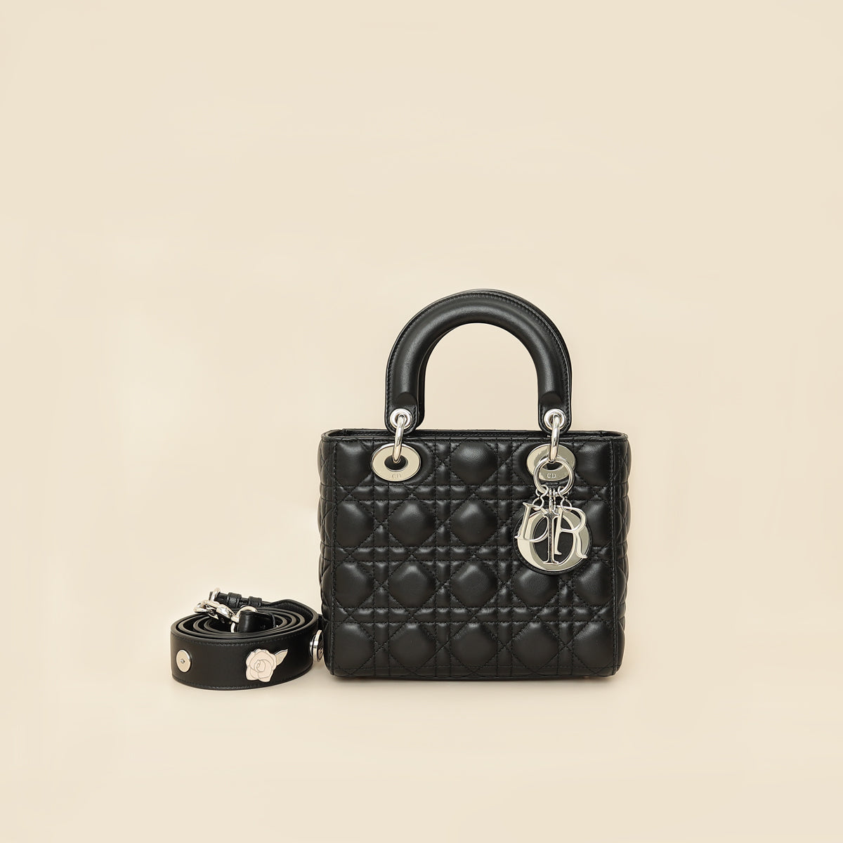 Dior Lady Dior Leather Handbag Style 78 Rovelle Bags