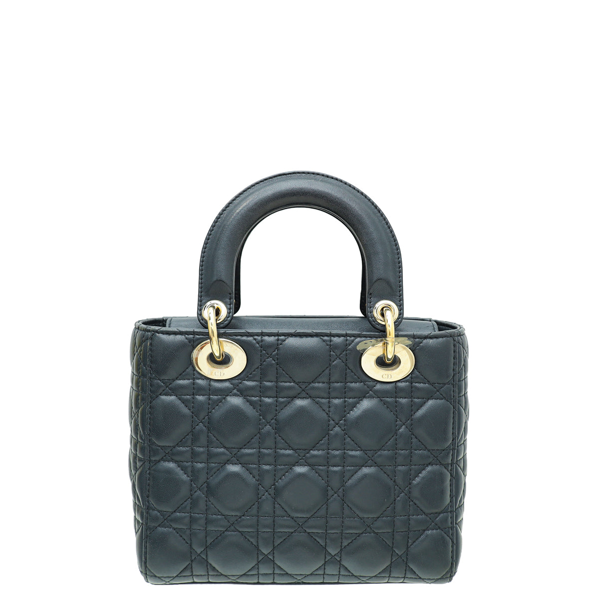 Christian Dior Dark Indigo Blue Lady Dior My Abcdior Small Bag Rovelle Bags