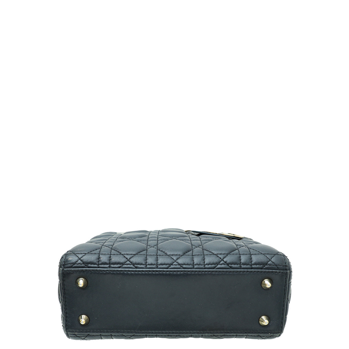 Christian Dior Dark Indigo Blue Lady Dior My Abcdior Small Bag Rovelle Bags