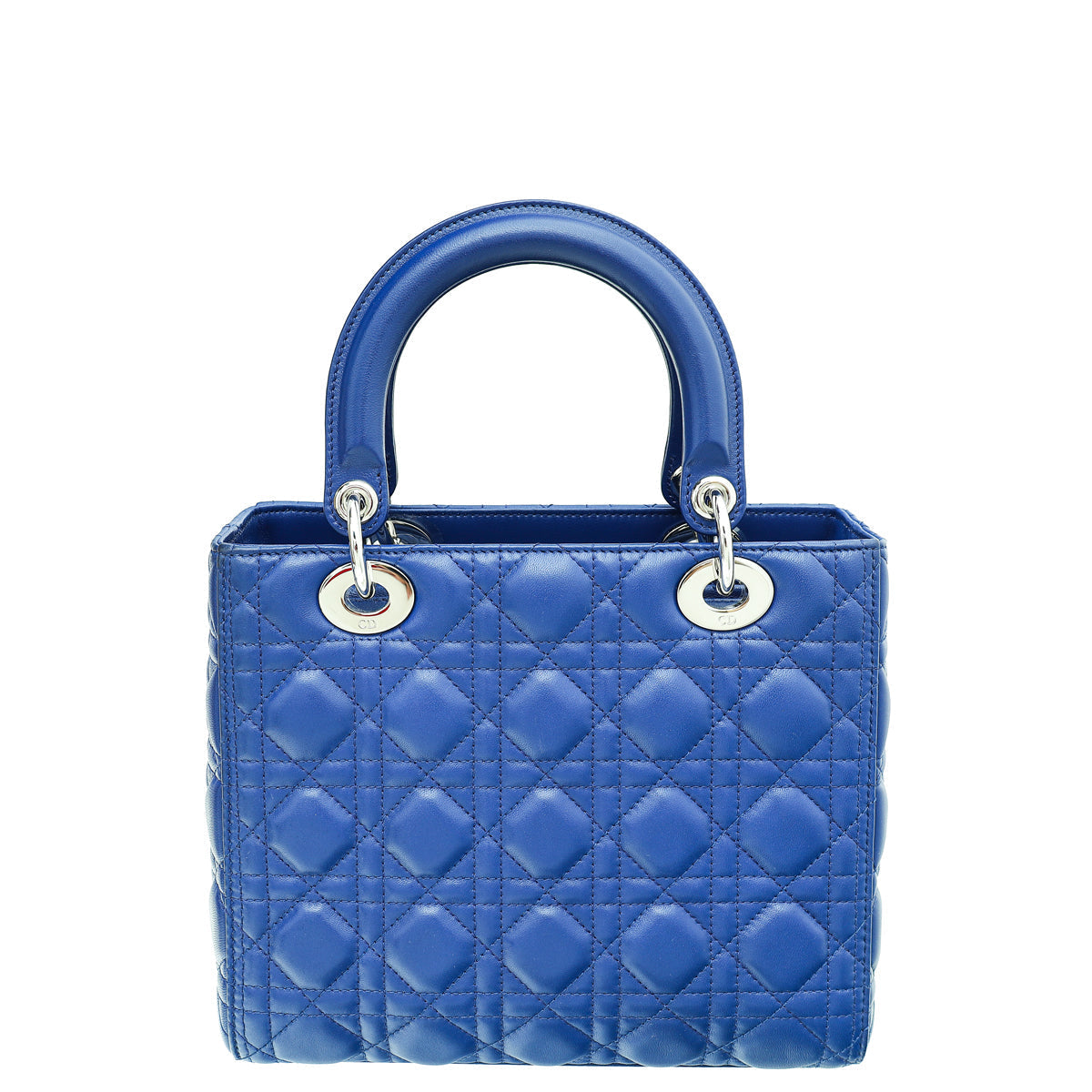 Christian Dior Blue Lady Dior Medium Bag Rovelle Bags