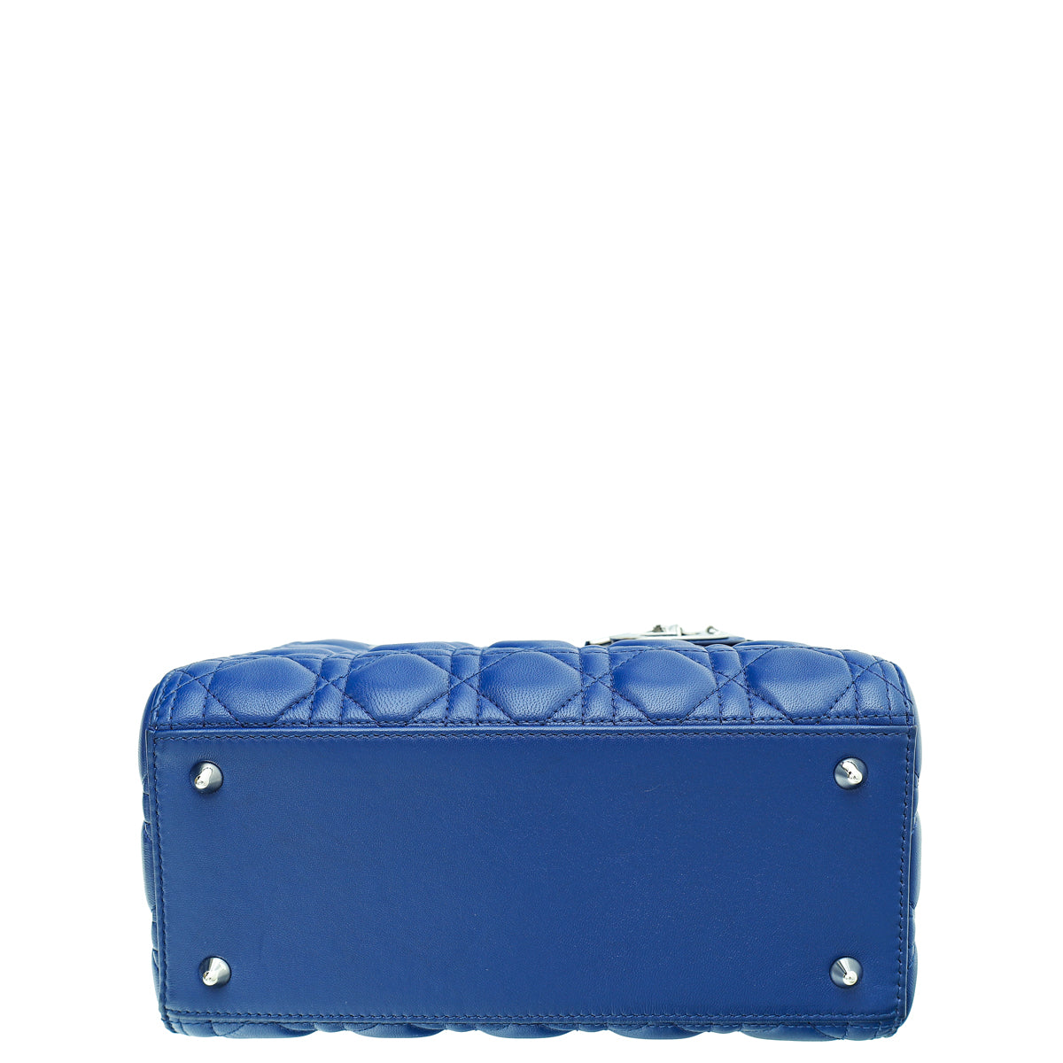 Christian Dior Blue Lady Dior Medium Bag Rovelle Bags
