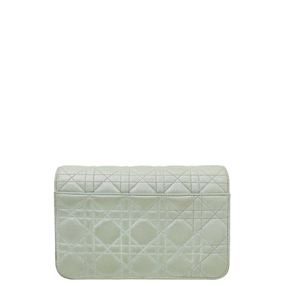 Christian Dior Grey Miss Dior Promenade Clutch Chain Bag Rovelle Bags